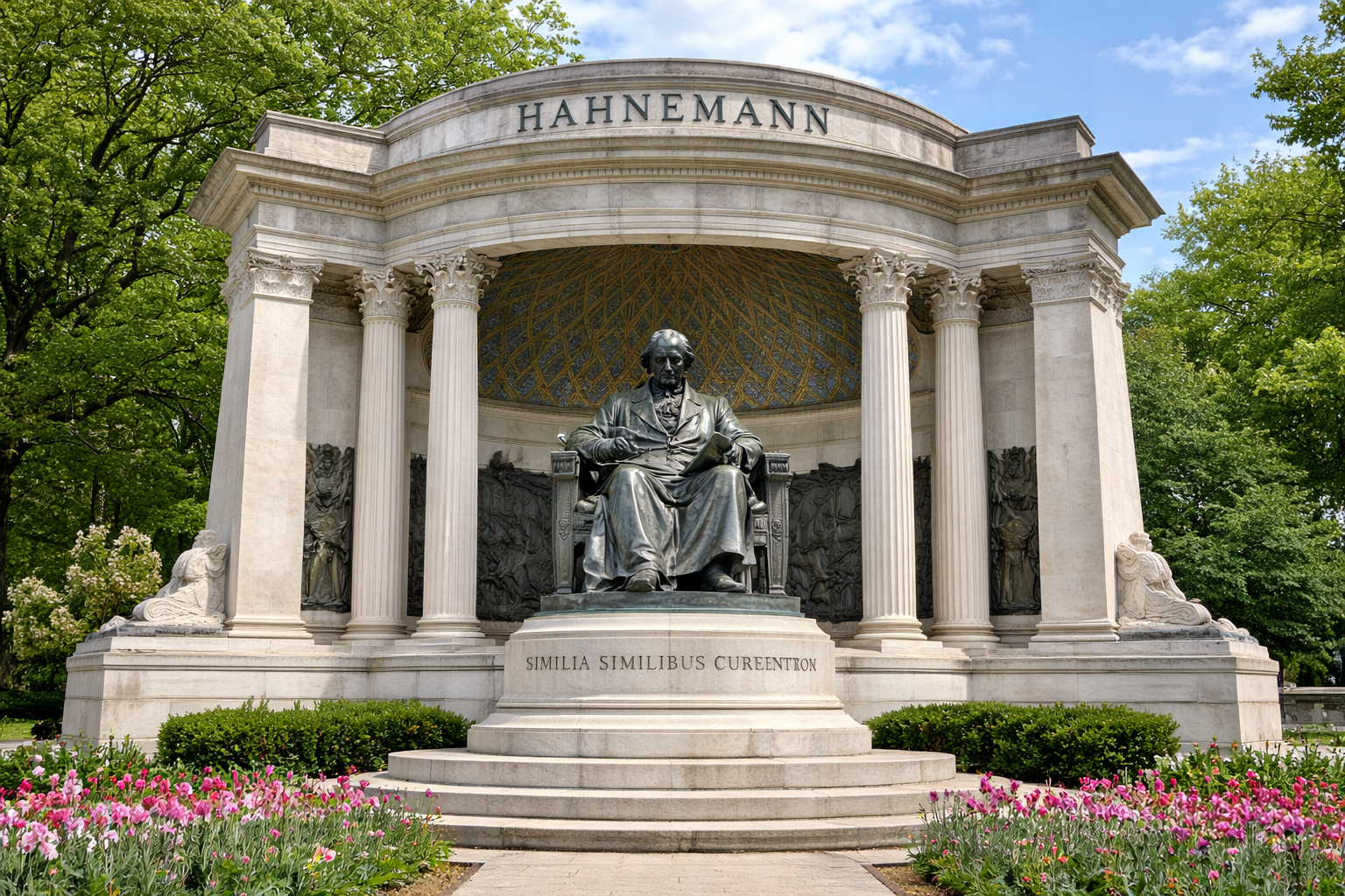 hahnemann monument