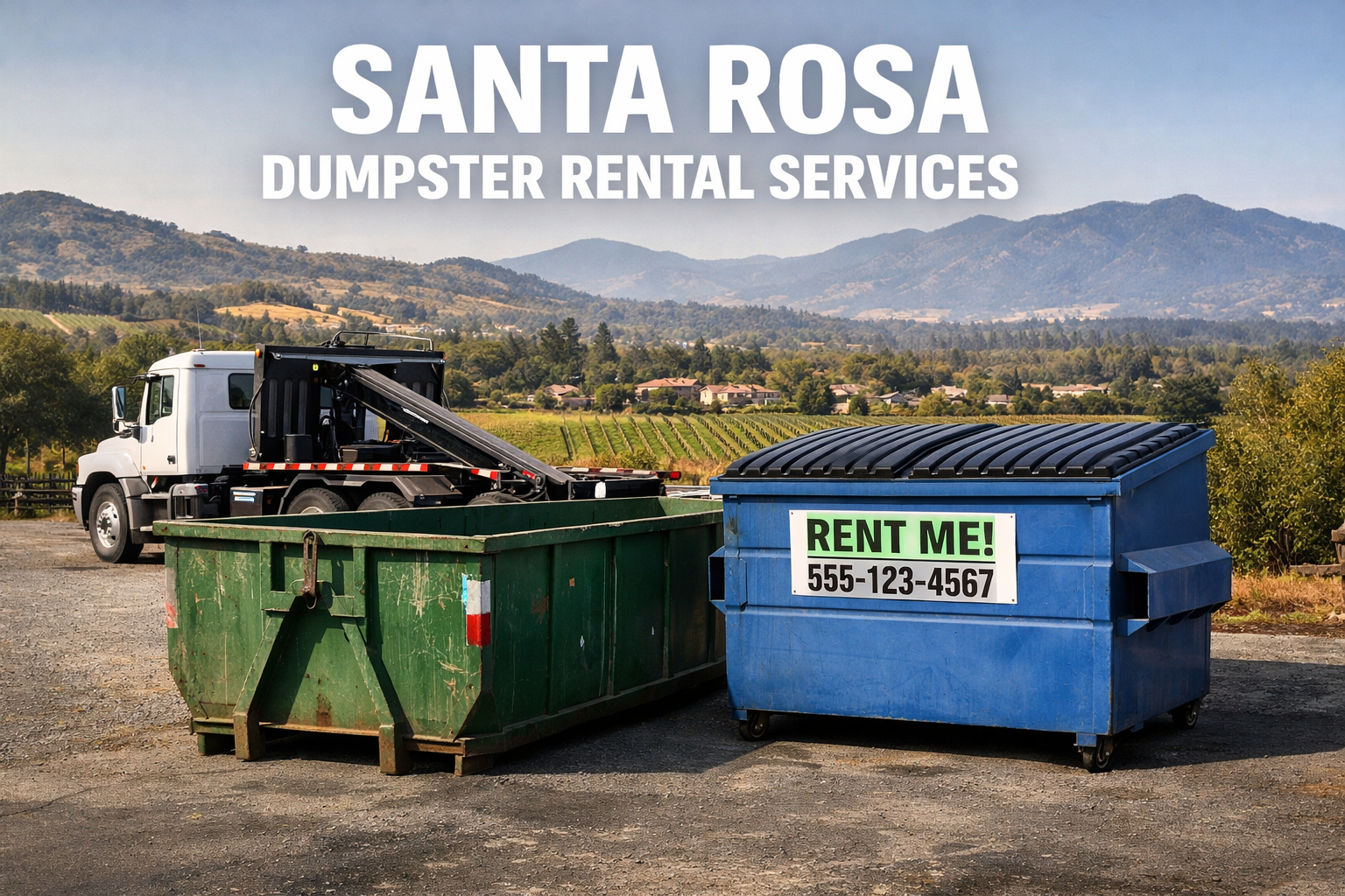 santa rosa dumpster rental services