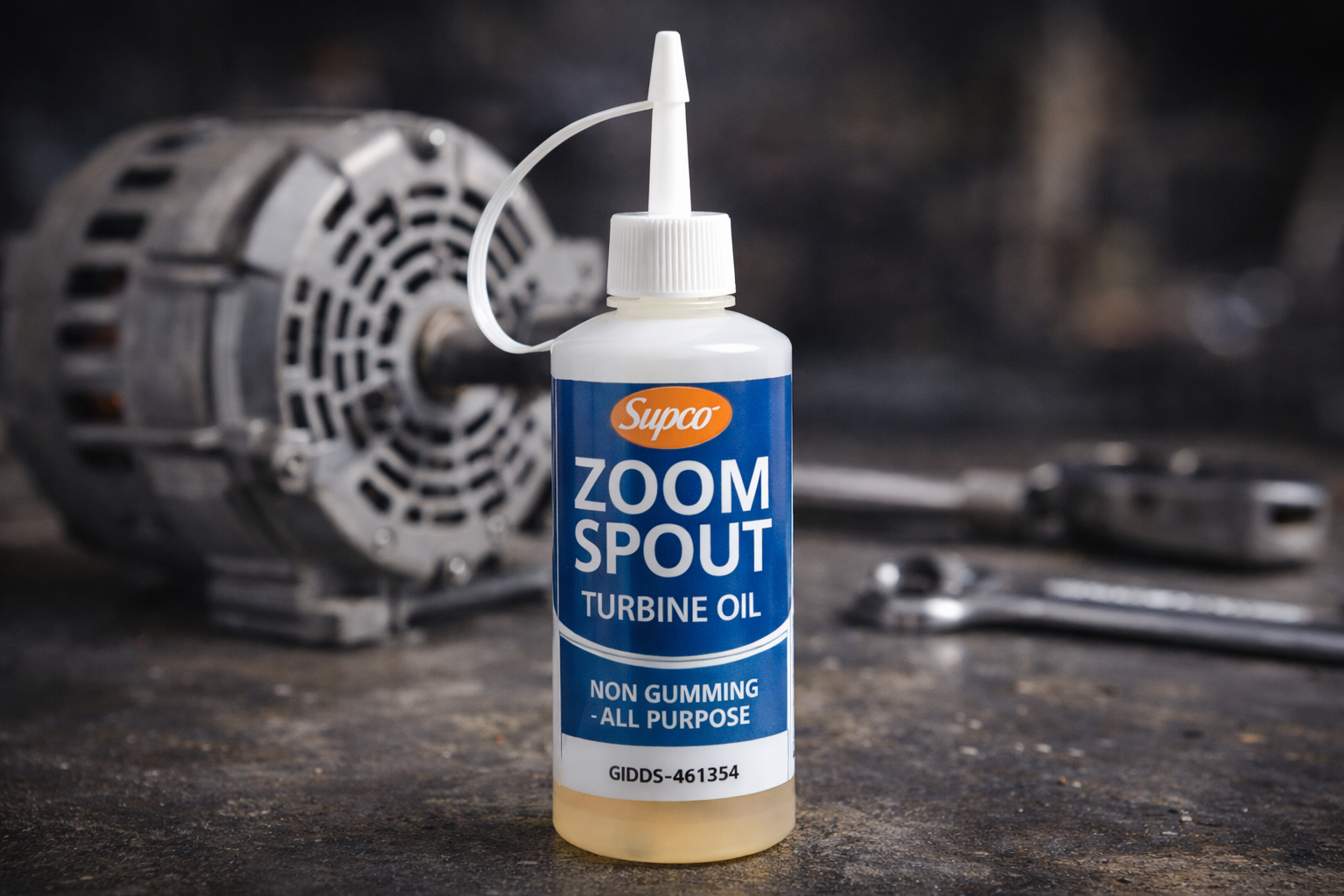 supco gidds-461354 zoom spout turbine oil