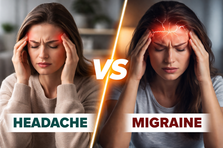 headache vs migraine​