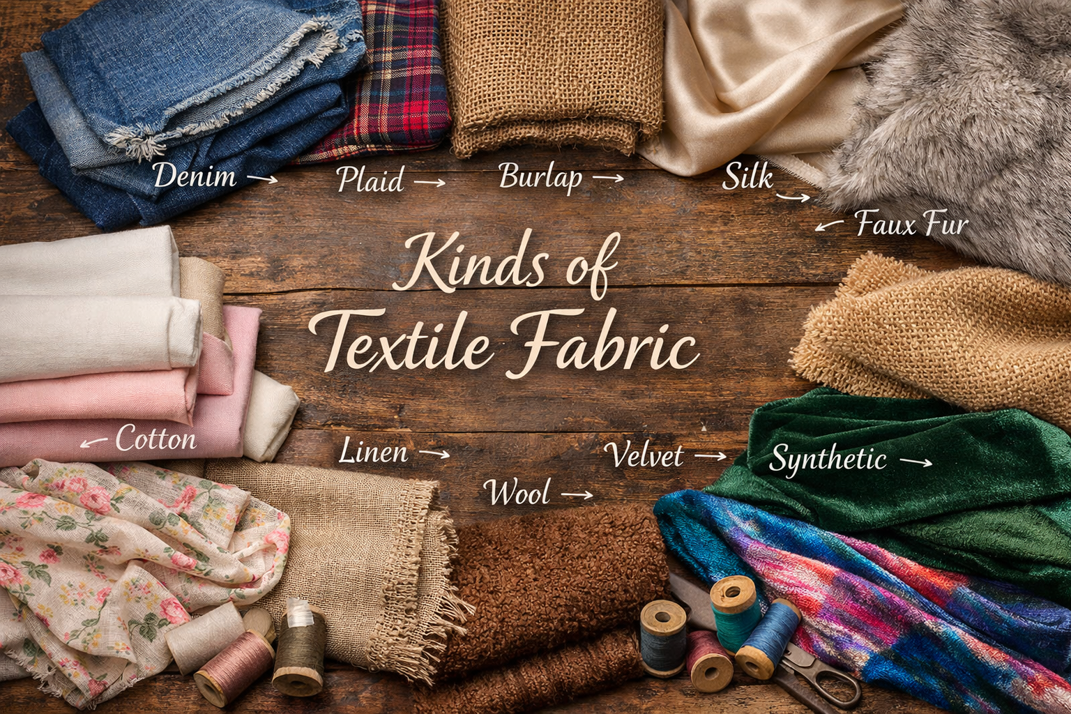 kinds of textile fabric