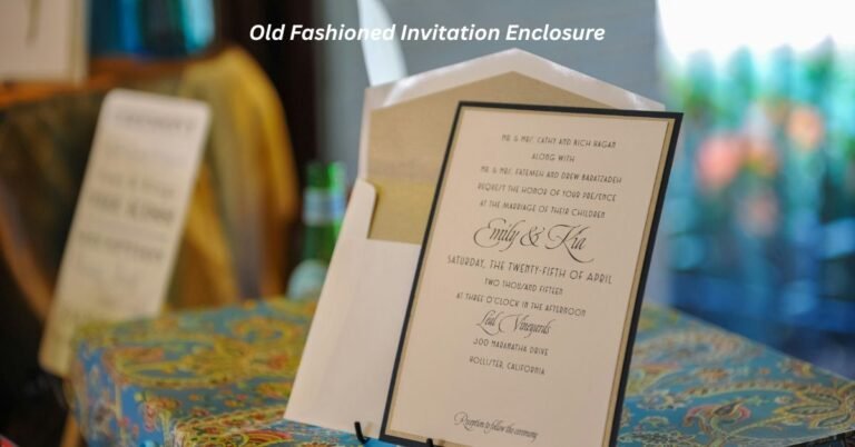 Old-Fashioned Invitation Enclosure NYT: Answer, Meaning & Clue Explained