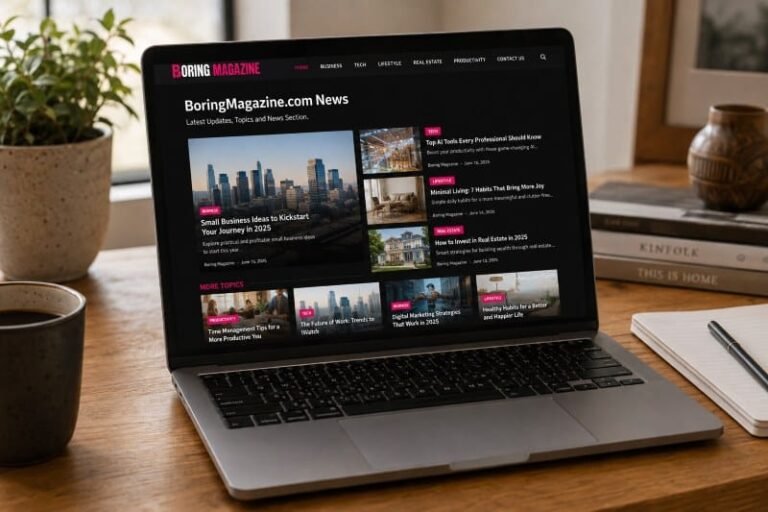 Boringmagazine.com News: Exploring Online Stories and Digital Reading