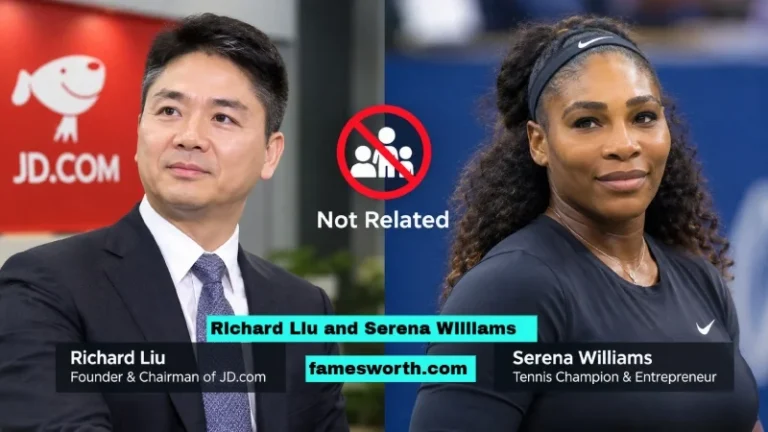 Richard Liu and Serena Williams: Are They Related or Connected?